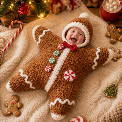 Cuddleby™ Christmas Baby Romper 🎄