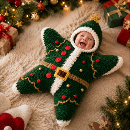 Cuddleby™ Christmas Baby Romper 🎄