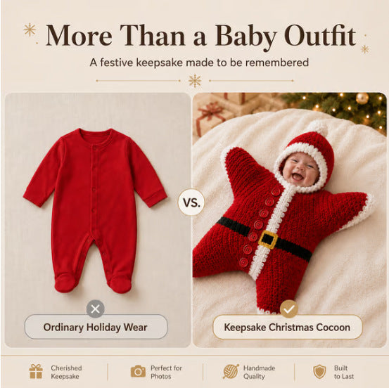 Cuddleby™ Christmas Baby Romper 🎄