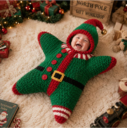 Cuddleby™ Christmas Baby Romper 🎄